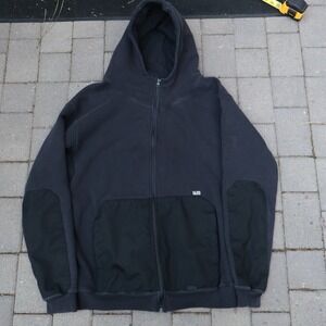 1620 Cordura Heavyweight Full Zip Hoodie Mens XL Black Utility CORDURA Work